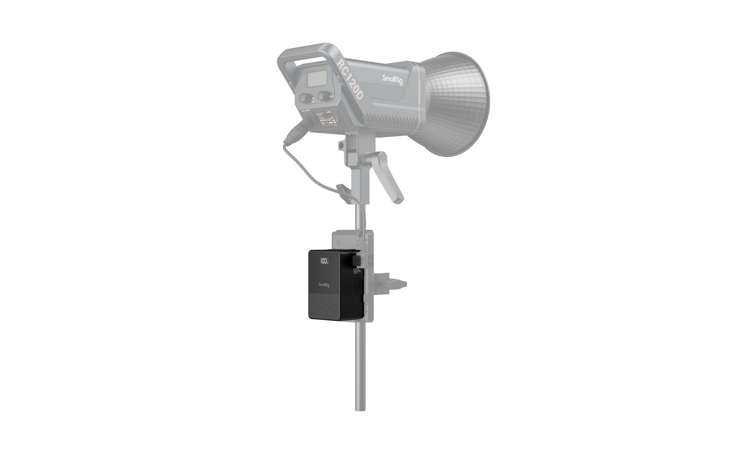 Videokamera-Akku VB99 Mini V-Mount<br>Leistungsstarker Mini V-Mount-Akku