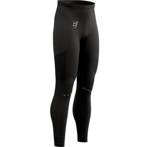 Collant trail COMPRESSPORT WINTER RUNNING LEGGING M BLACK