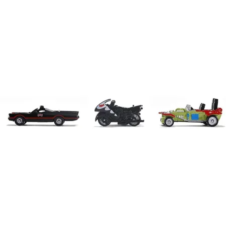 Jada Die-cast Batman Nano Sammelautos 3er Pack