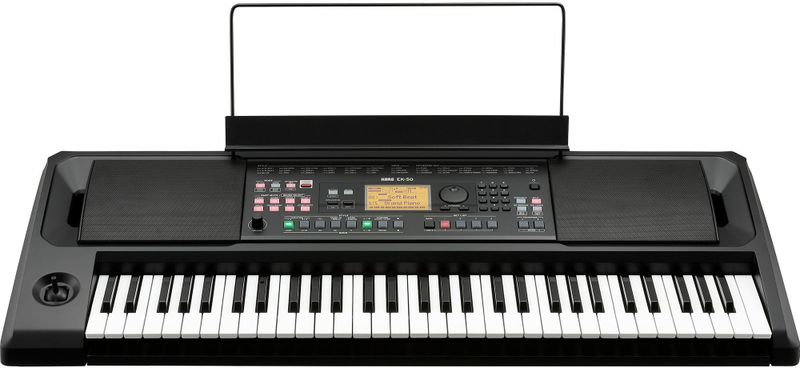 KORG EK50 - Entertainer Keyboard - Zwart - 61 Toetsen - Inclusief Netadapter