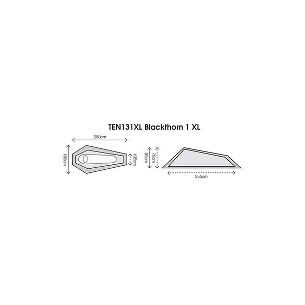 Highlander -  Zelt Blackthorn XL 1 Person