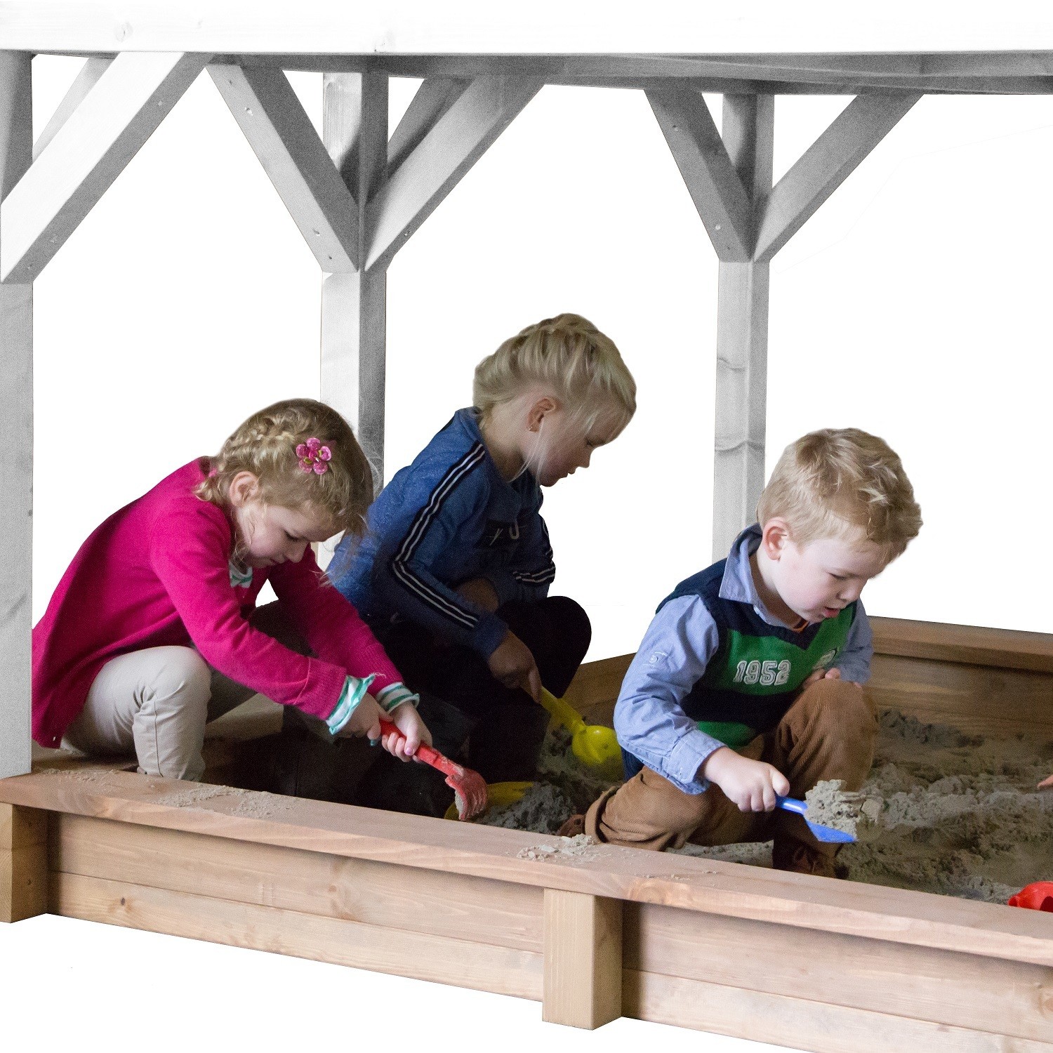 Axi Atka Play Tower Bruin/wit - Toboggan Vert citron