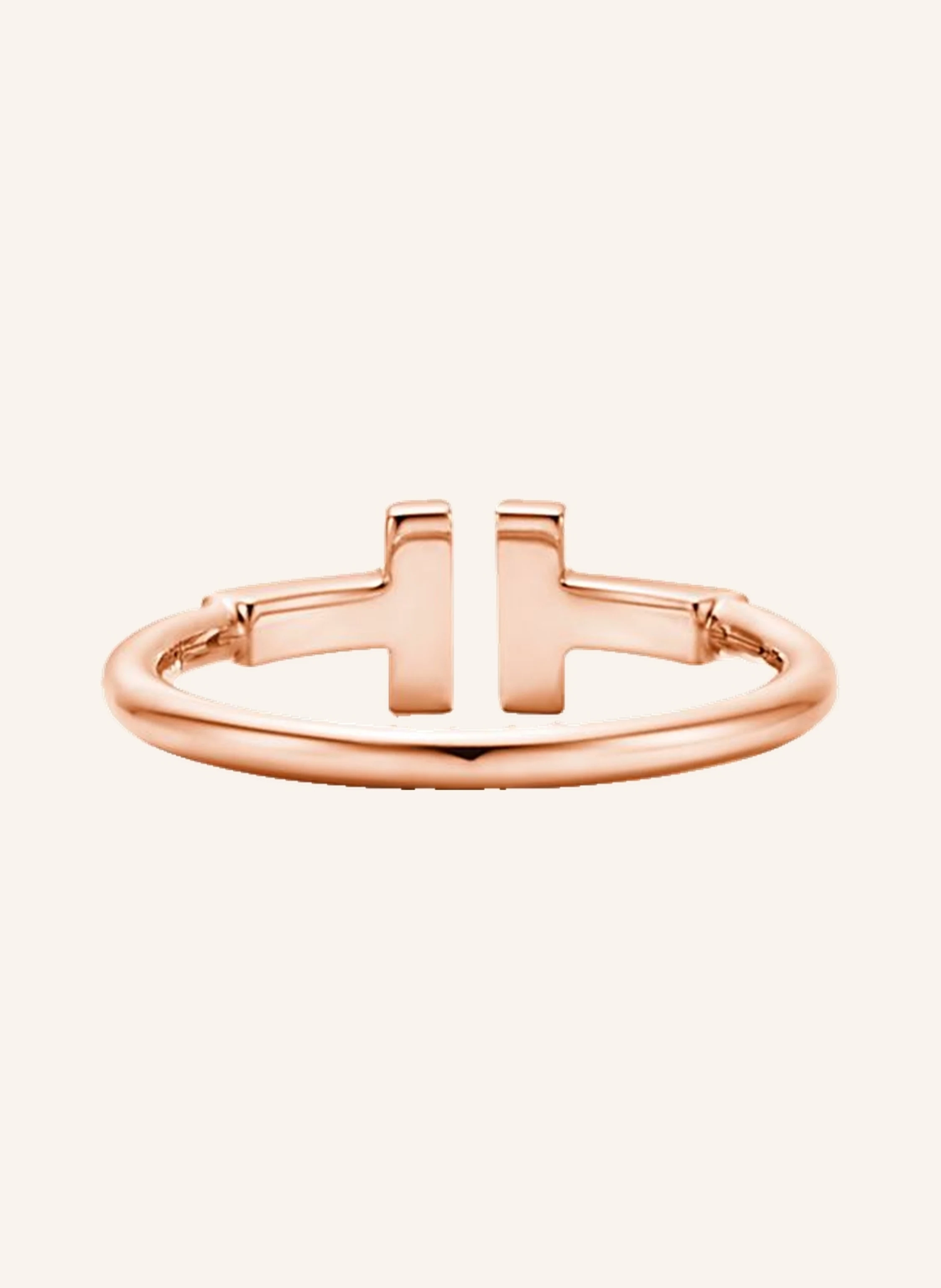 TIFFANY & Co. Tiffany T Wire RING aus 18 Karat Roségold