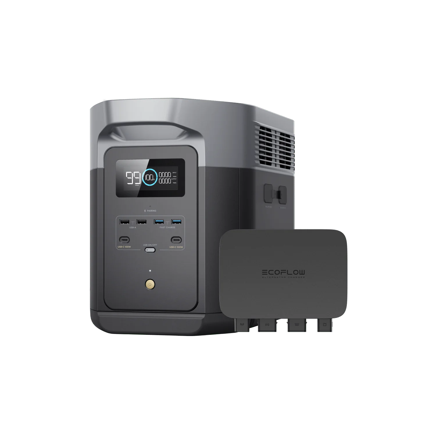 EcoFlow Batterieladegerät 800 W + WAVE 2 + WAVE 2 Zusatzbatterie