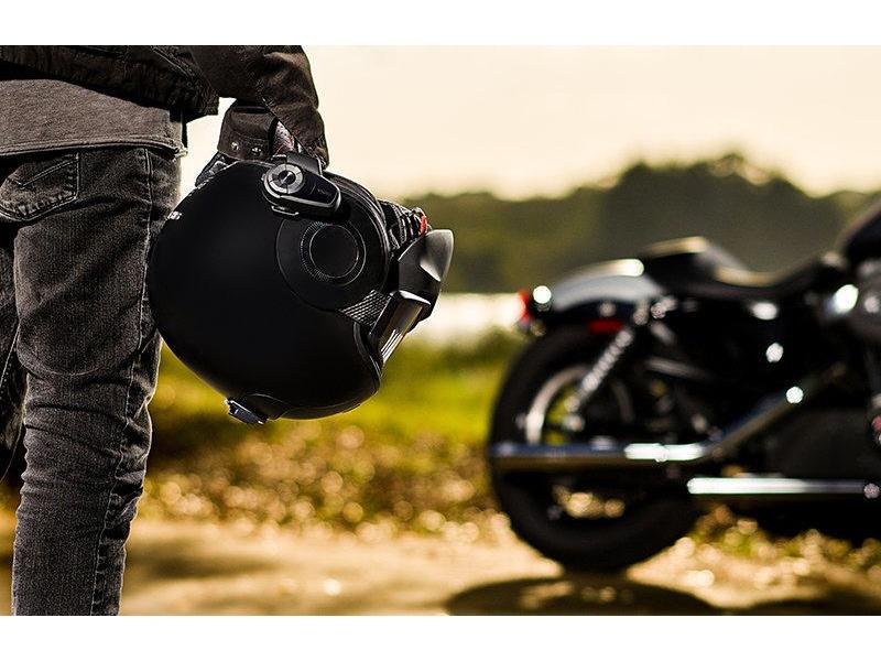 SENA Intercom Bluetooth 10S Single Set Bluetooth-Headset für Motorradfahrer