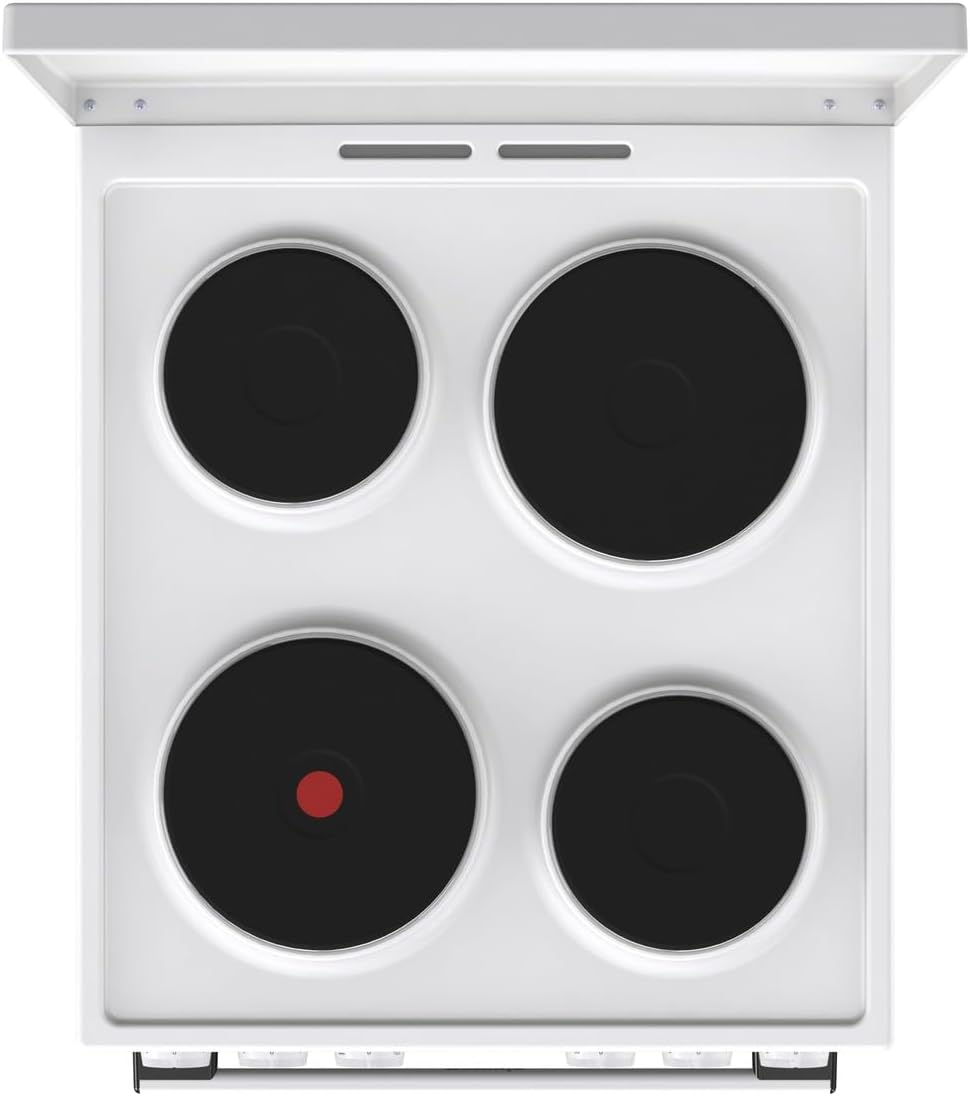 Gorenje GE5A23WH Standherd, 74 Liter, PerfectGrill, Pizza Mode 300°C, AquaClean, Made in Europe, weiß