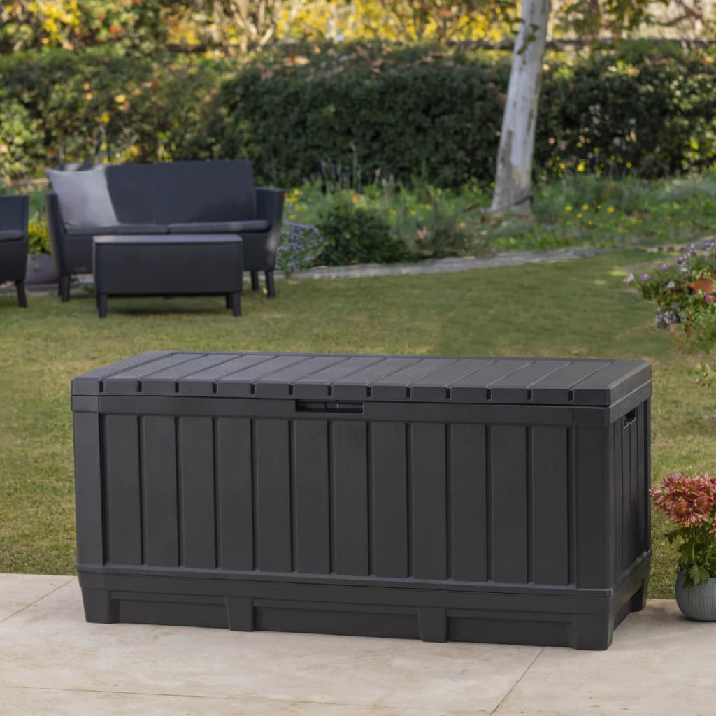 Keter Tuinbox Kentwood 350 L antraciet