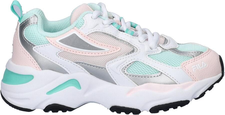 Fila Ray Tracer sneakers turquoise lichtroze
