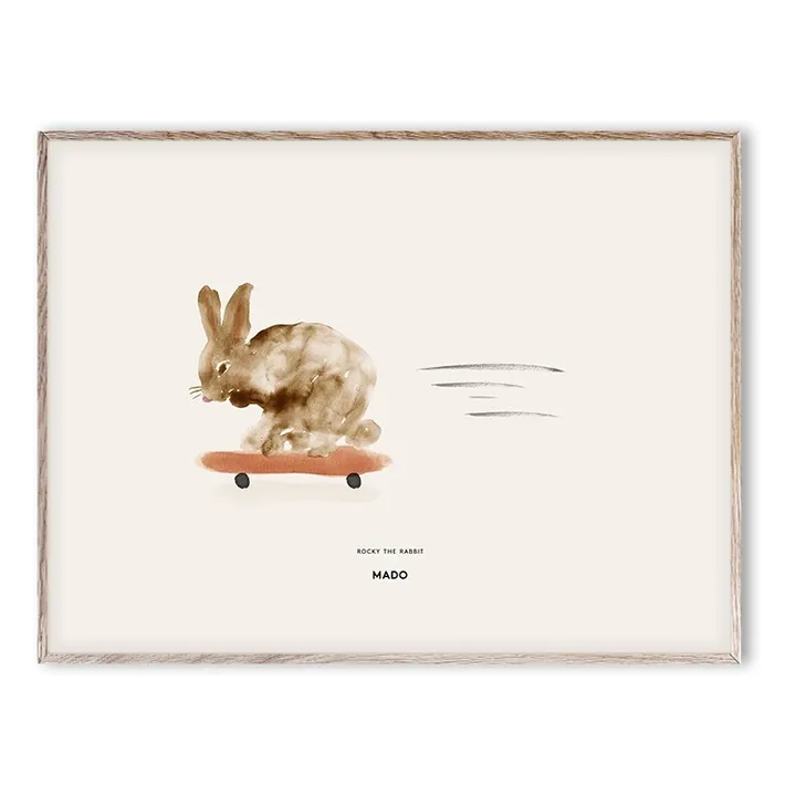 Mado Affiche Rocky the Rabbit 30x40 cm