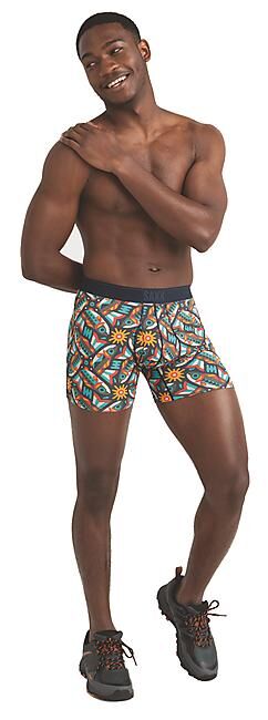 SAXX UNDERWEAR - QUEST QUICK DRY MESH BOXER BRIEF FLY