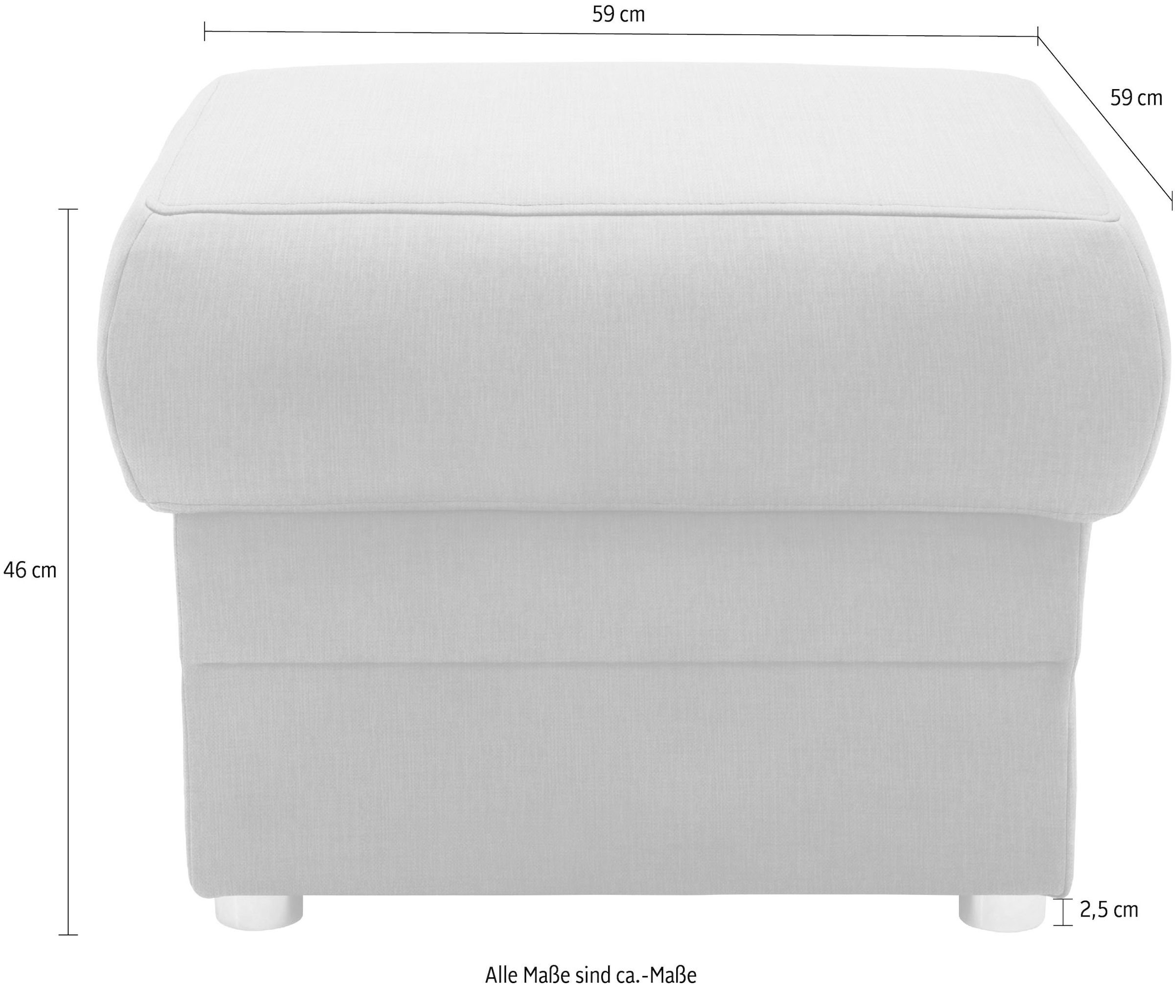 DOMO collection Hocker »Pina, kompakt und bequem« Passender Hocker zur Serie