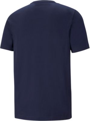 PumaEssentials Logo Tee - dunkelblau/navy