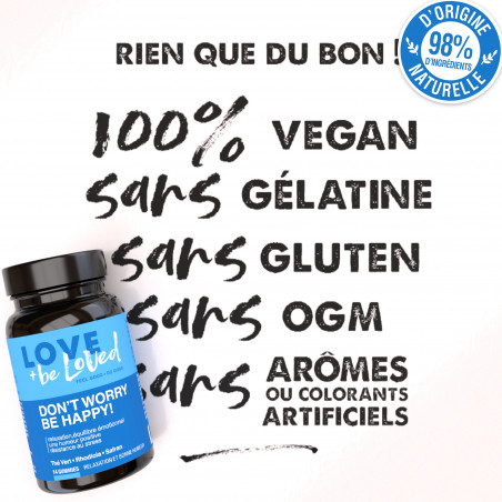 Love and be Loved Gummies Anti-stress et Bonne humeur 9 semaines