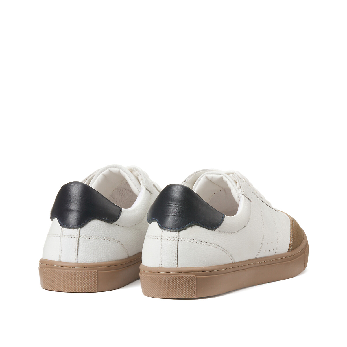 COLEÇÕES LA REDOUTE<br>Tênis de couro, estilo vintage