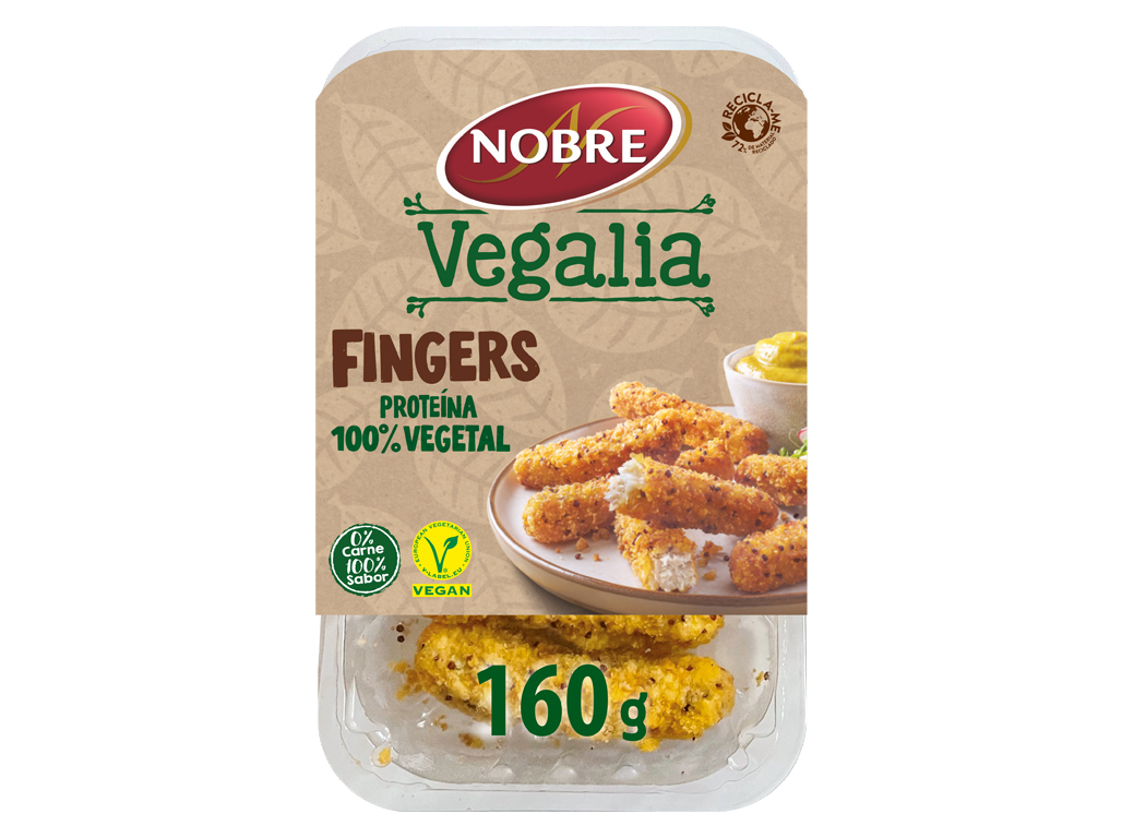 FINGERS NOBRE VEGALIA:VEGAN 160G