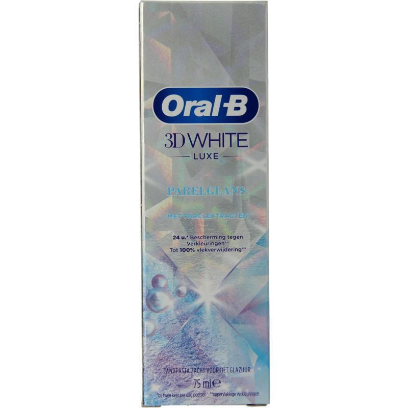Oral-B Tandpasta 3D White Luxe Parelglans 75 ML