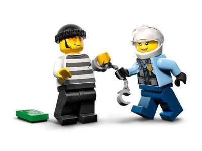 LEGO Achtervolging auto op politiemotor (60392)