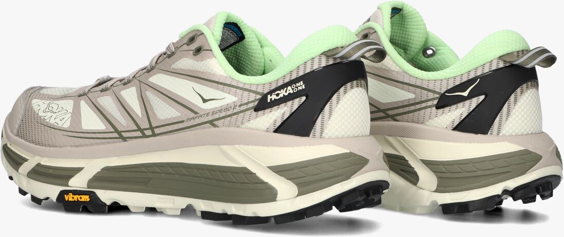 grijze hoka lage sneakers mafate speed 2