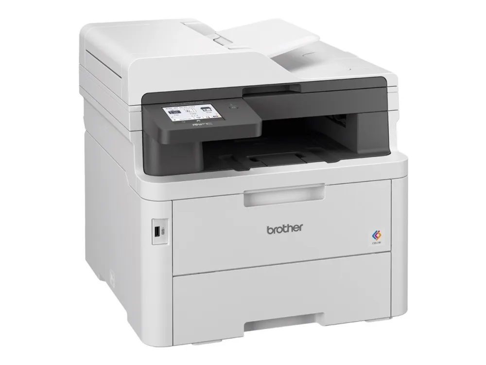 Brother MFC-L3760CDW - Multifunktionsprinter - farve - LED - A4/Legal (medie) - op til 26 spm (kopiering) - op til 26 spm (udskriver) - 250 ark - 33.6 Kbps - USB 2.0, USB vært, Gigabit LAN, Wi-Fi(n)