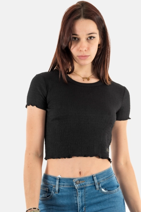 tee shirt guess jeans cnmoked jblk jet black a996