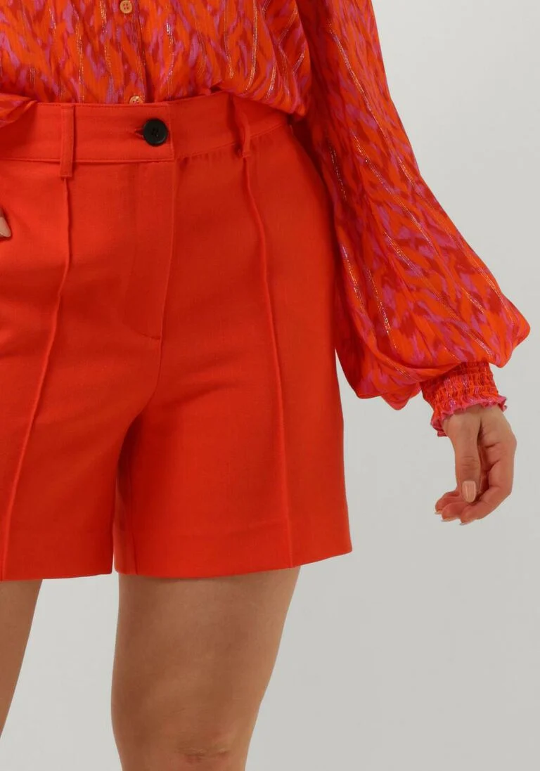 JANSEN AMSTERDAM oranje jansen amsterdam shorts wq441 woven high waisted short