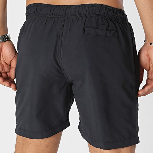 Short De Bain Toto Noir Rouge