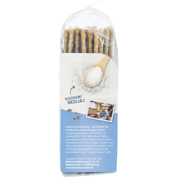 Bio Snäckebrot Laugen & Brezelsalz Bioland