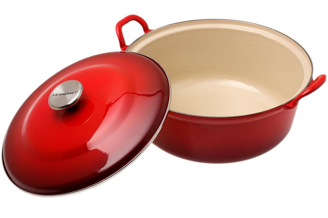 Le Creuset faitout / braadpan 28 cm, 4,9L rood