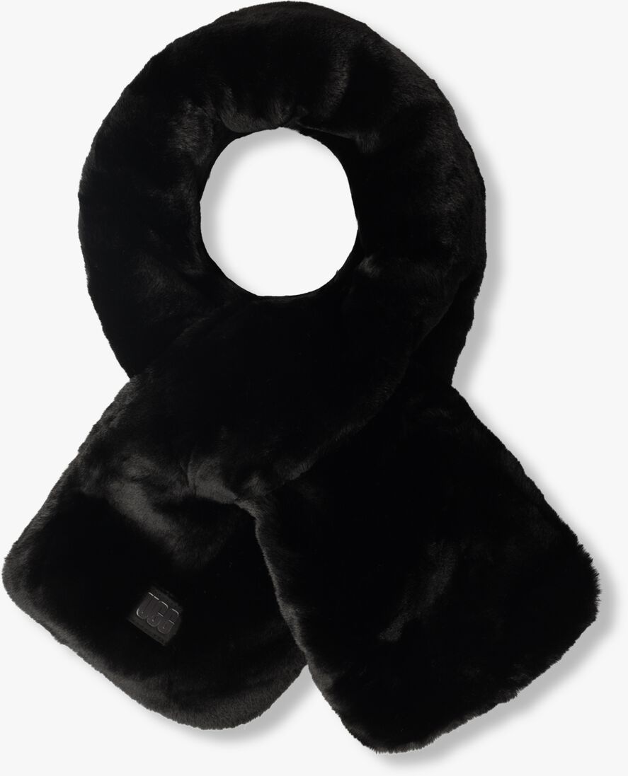 UGG zwarte ugg sjaal faux fur pull thru scarf