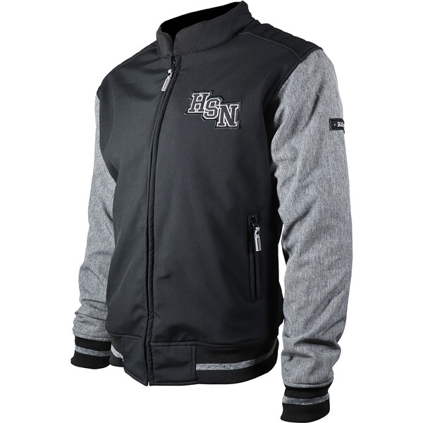 Harisson - Blouson Dodger Noir / Gris