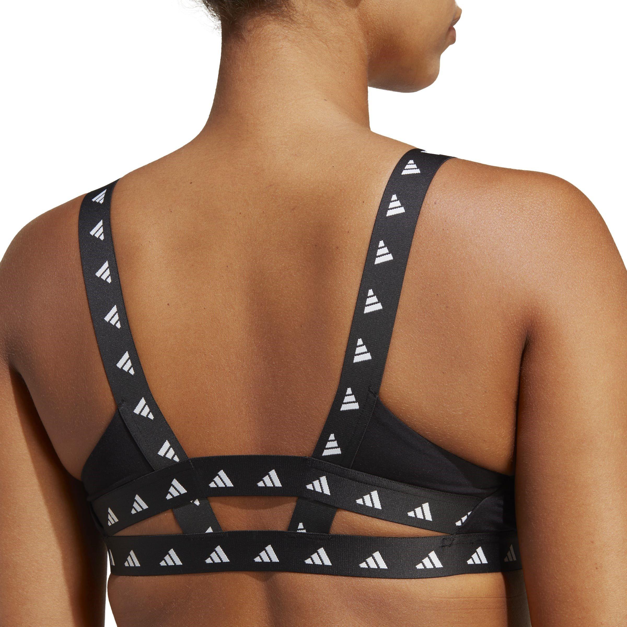 adidas Purebare Light Support Bra Womens Low Impact Sports