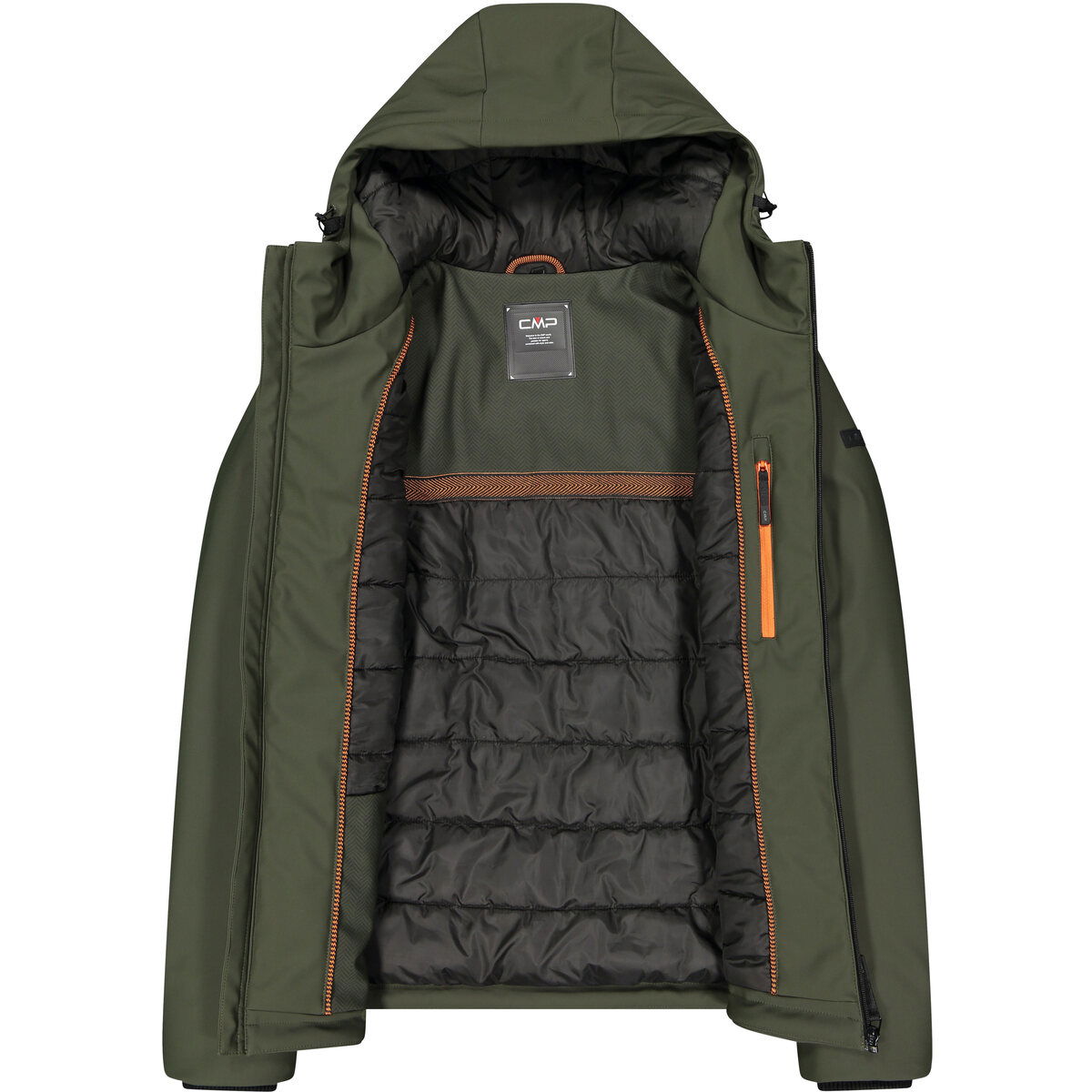 CMP Down Fix Hood Jakke Herre