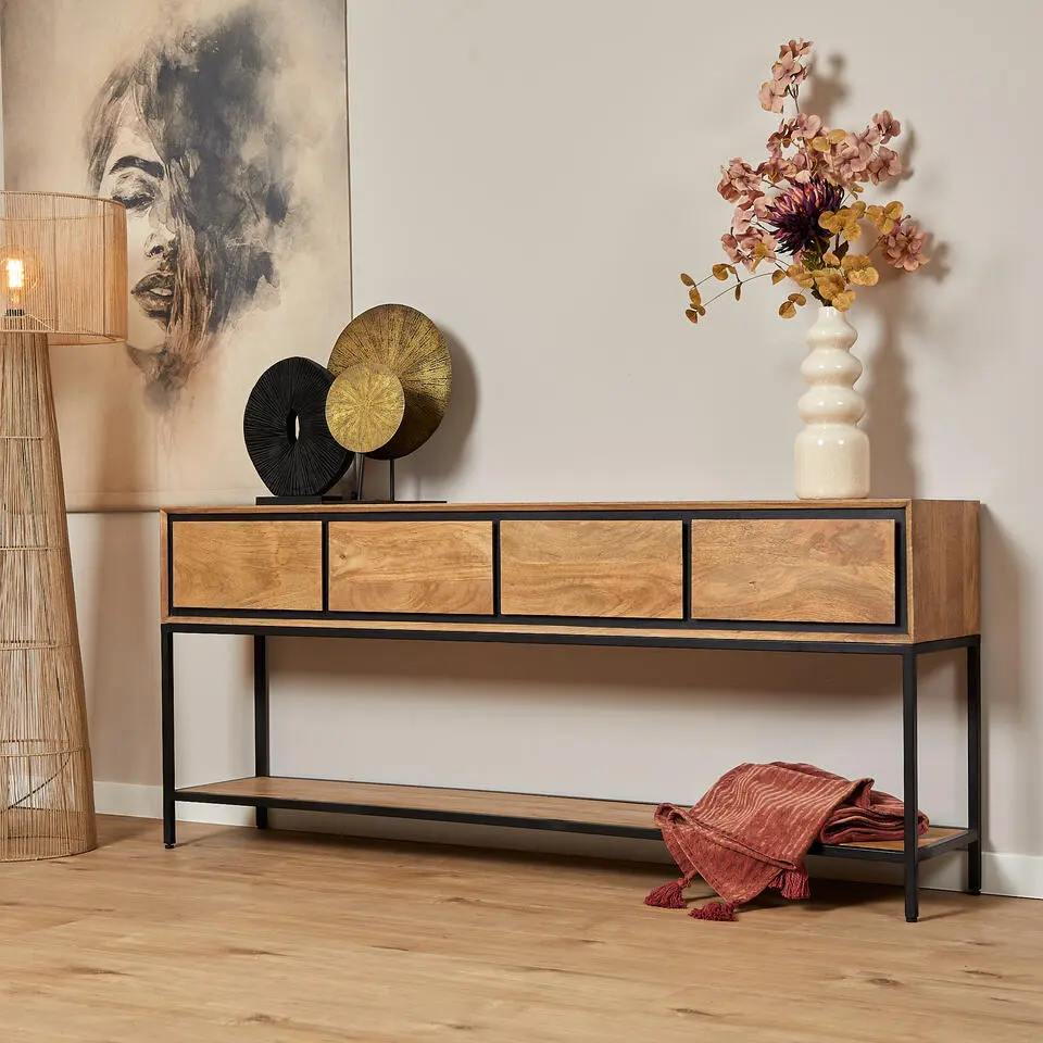 Starfurn - Sidetable RichWood - Bruin - 35x180x76 cm