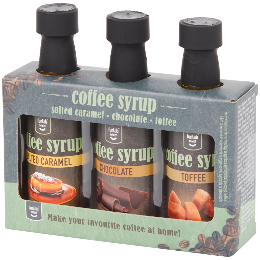 Koffiesiroop 3 x 45 ml | diverse varianten