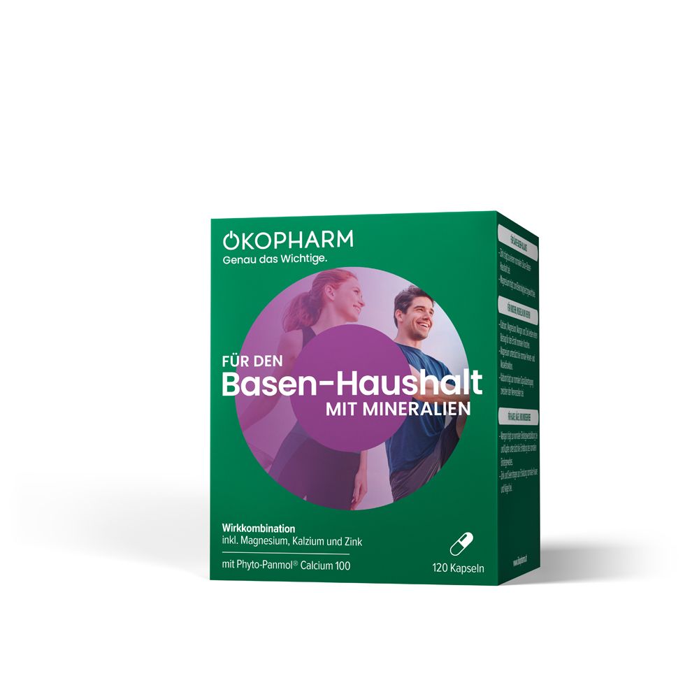 ÖKOPHARM® Basen Mineral Kapseln Wirkkombination