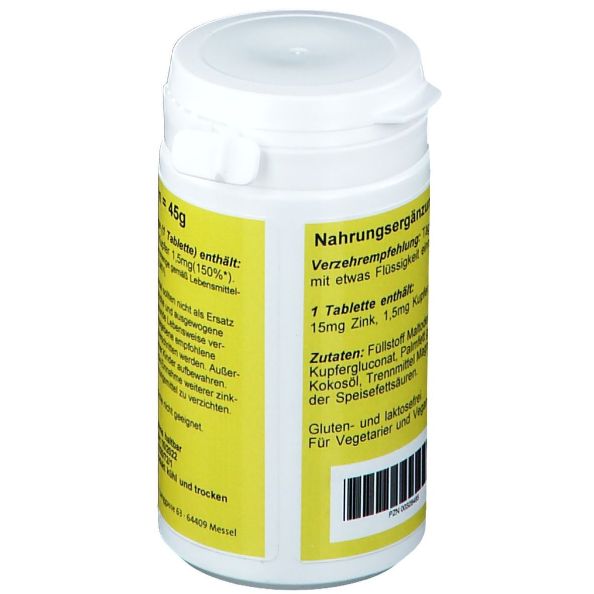 Zink Tabletten