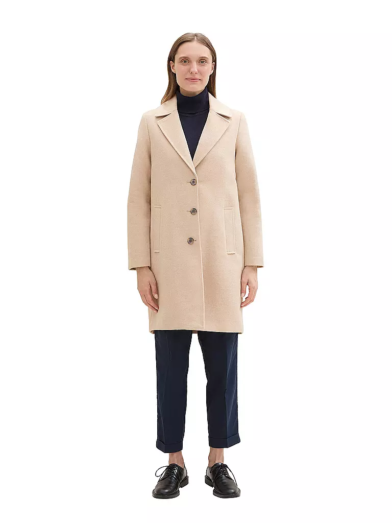 TOM TAILOR Mantel beige