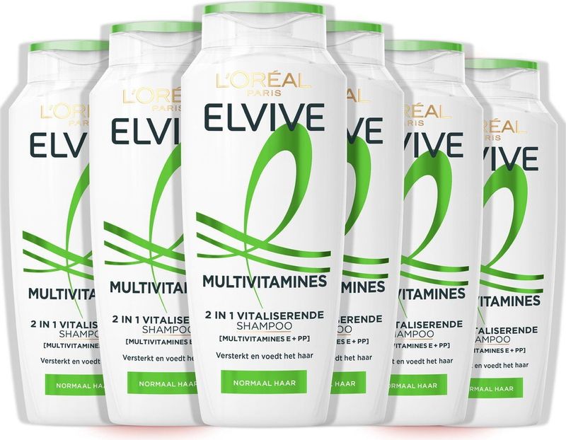 L'Oréal Paris - Elvive Multivitamines - Shampoo - 250ml - Verzorgend