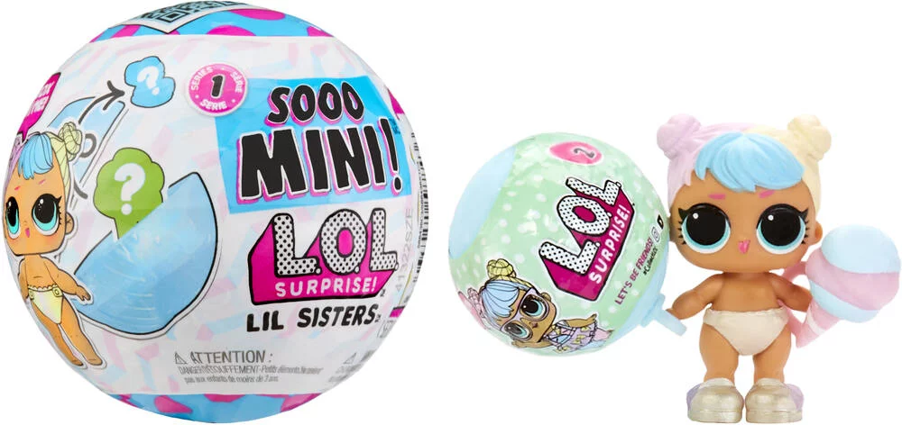 LOL SURPRISE - POUPEE LIL SISTERS - SOOO MINI 7,5