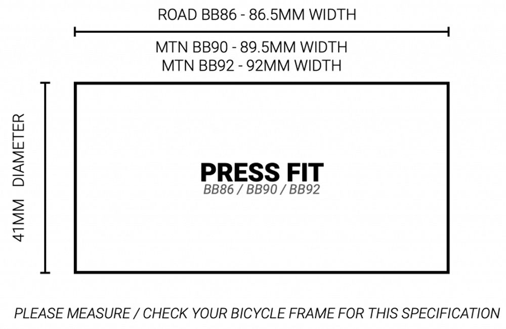 Praxis Works BB86/90/92 M30 THRU Road/MTB Innenlager kaufen | Bike-Discount