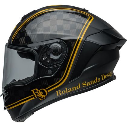 Casque Bell RACE STAR DLX FLEX - RSD PLAYER - Noir / Jaune