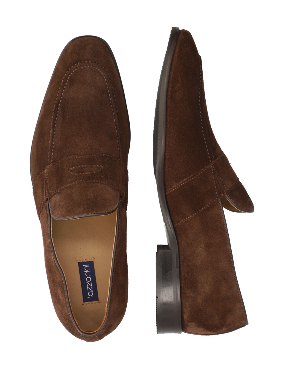 Veloursleder Slipper