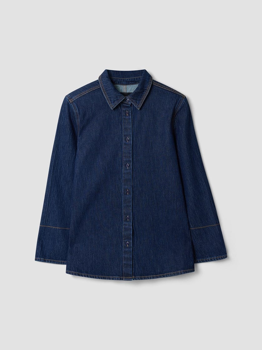 Estelle denim skjorte Dark Denim