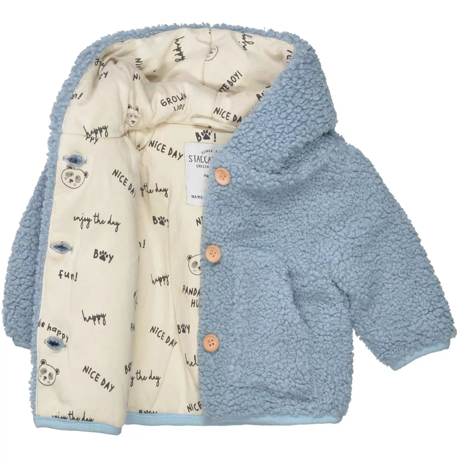 STACCATO Plüschjacke sky