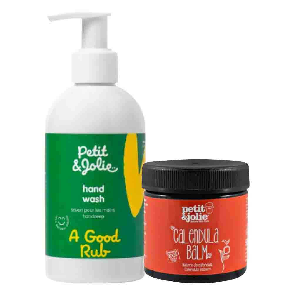Petit & Jolie - Handzeep & Calendula Balm Pakket