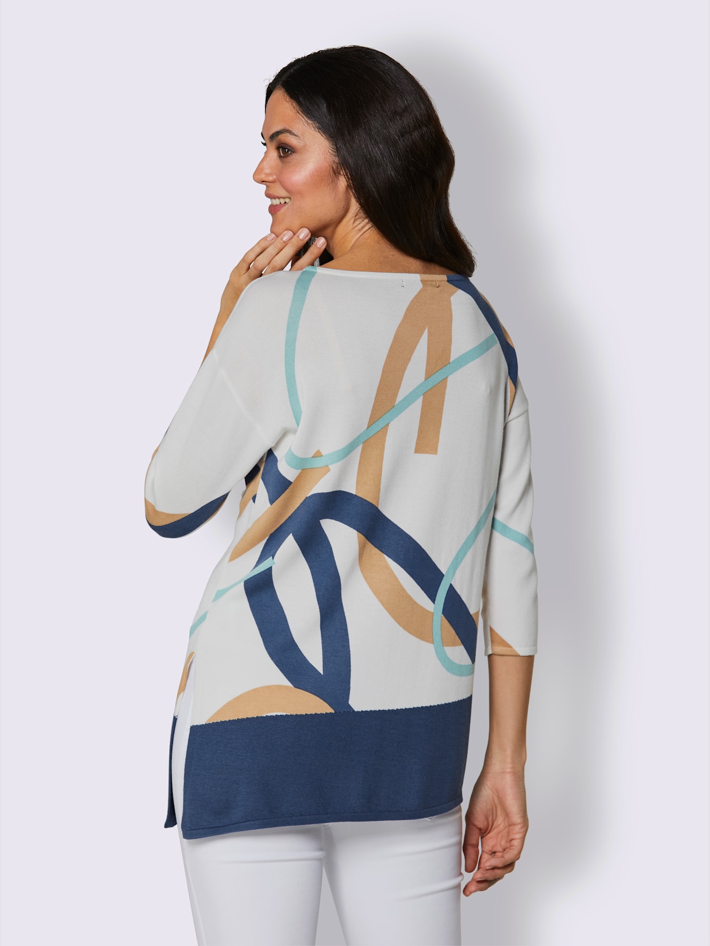 Pull en modal et coton mélange de modal doux