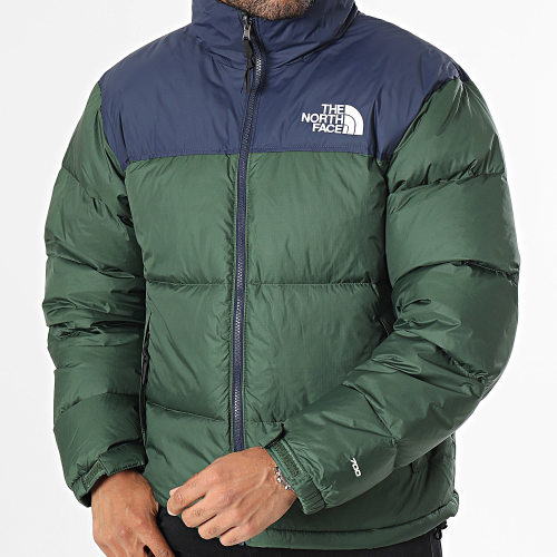 Doudoune 1996 Retro Nuptse A3C8D Vert Bleu Marine