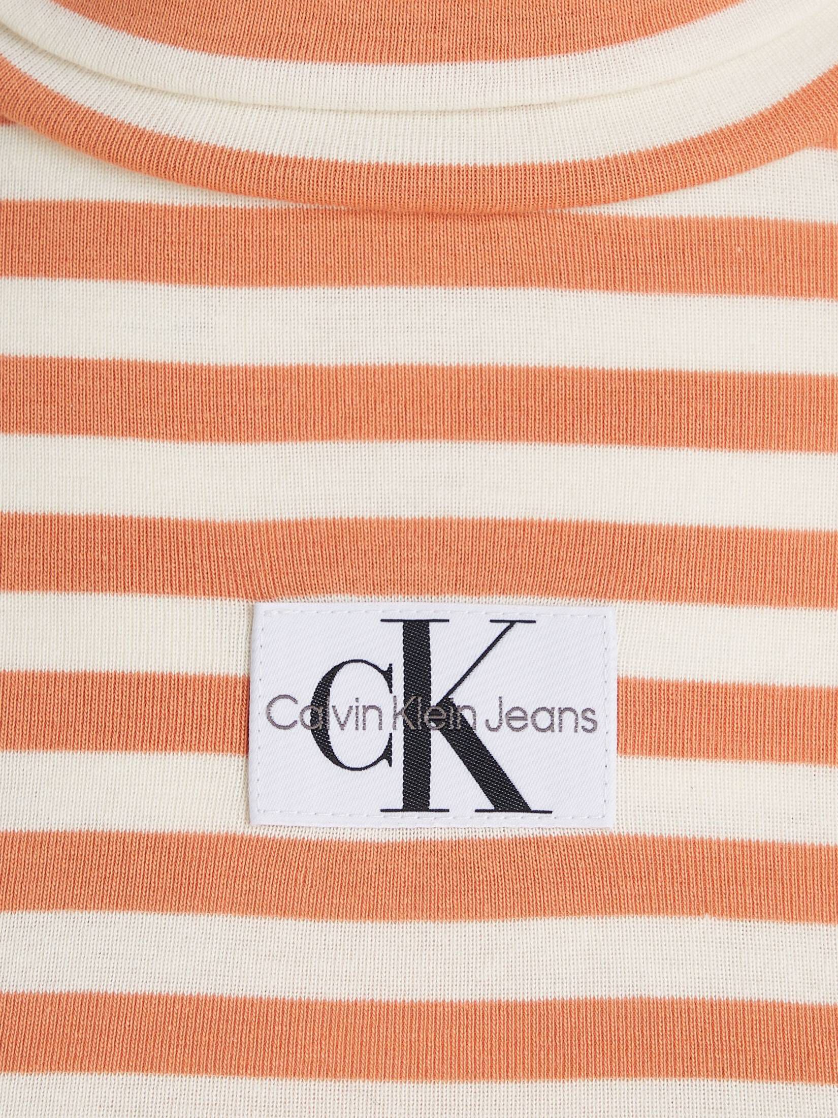 CALVIN KLEIN JEANS| Damen Longsleeve mit Rollkragen