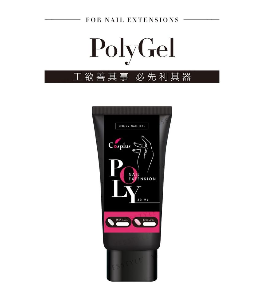 Cosplus - Heldere polygel voor nagelverlenging