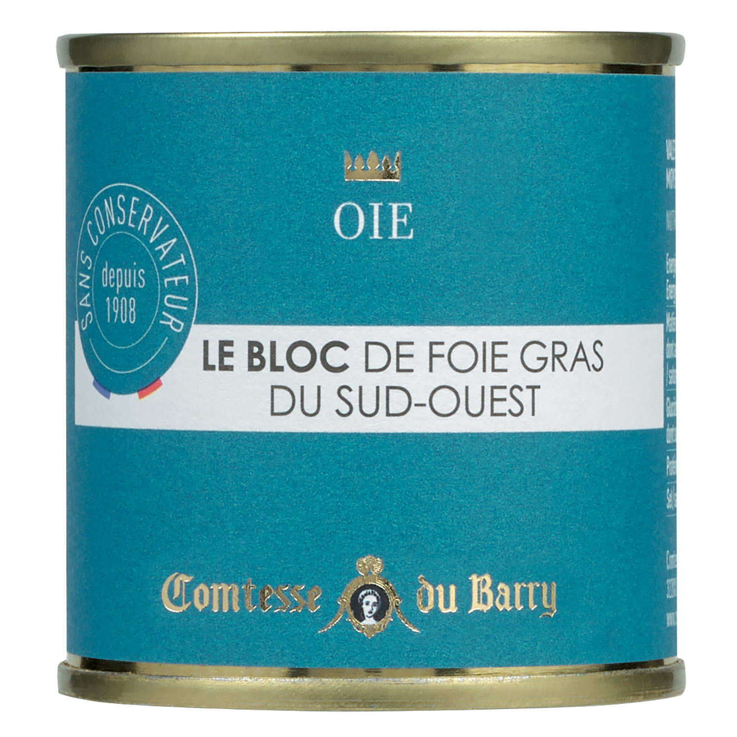Bloc de foie gras d'oie du Sud-Ouest